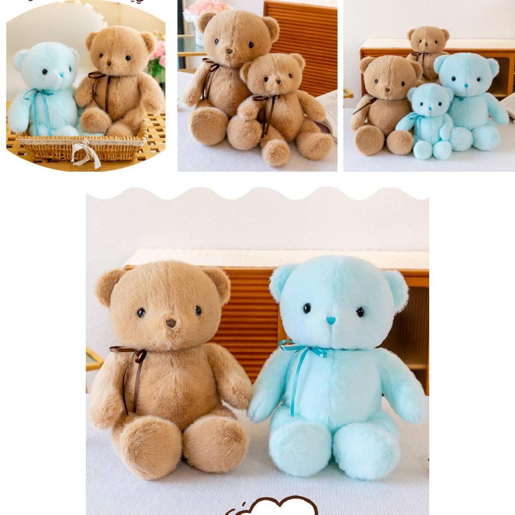 Adorable Xiaomi Teddy Bear Plush Pillow For Girls Cozy Sleeping Companion Gift