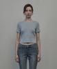 Mausolleum Mist Half-Sleeve T-Shirt - Sky Blue