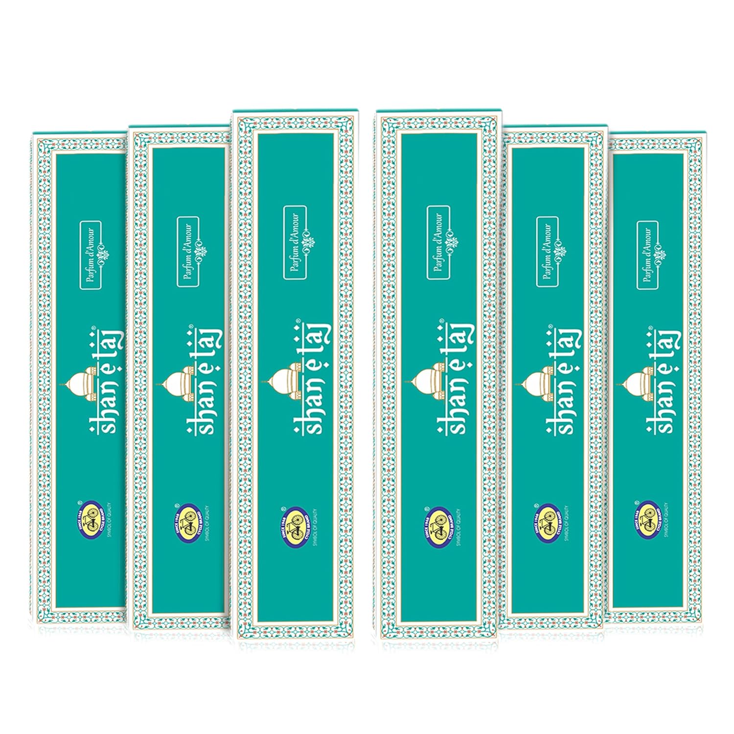 

Cycle Pure Shan-E-Taj Agarbatti Sticks (96 g, Set of 6) Floral Spicy Fragrance for Prayer Rituals Special Occasions