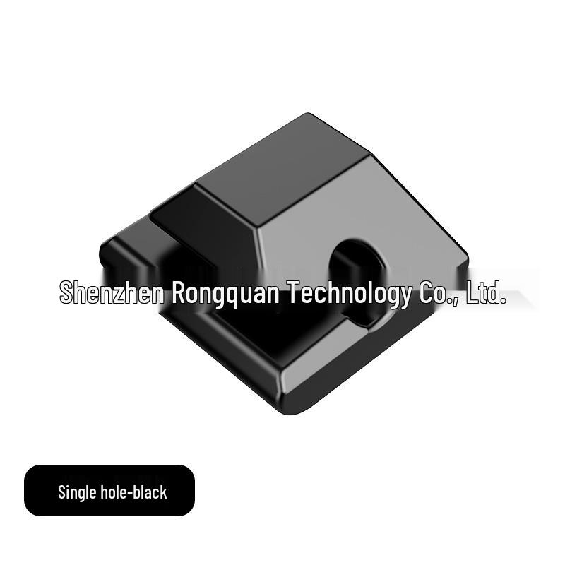 Multi-hole Silicone Desktop Cable Organizer - Self-adhesive Cable Clip and Winder.
