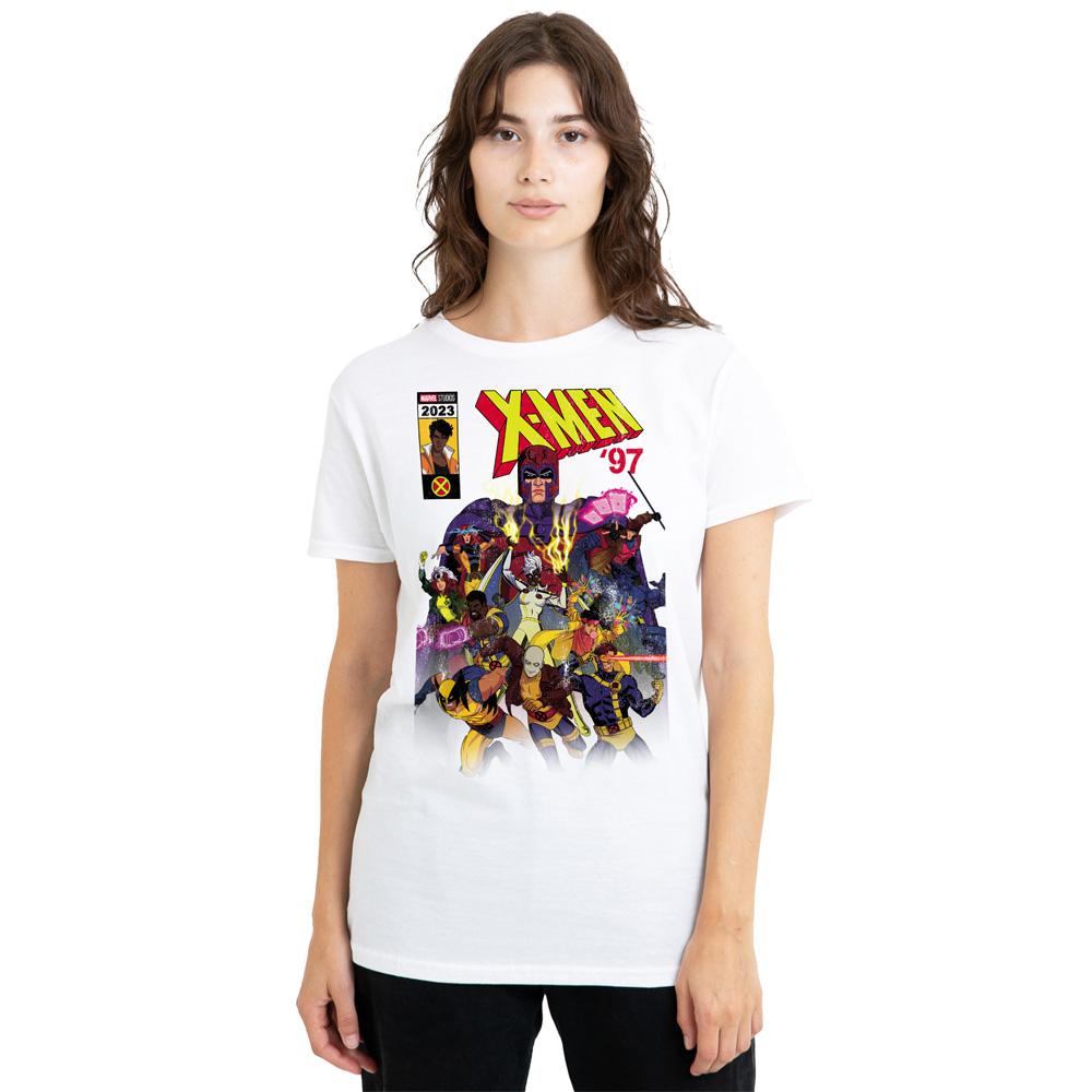 X-Men Womens/Ladies Front Cover Team T-Shirt