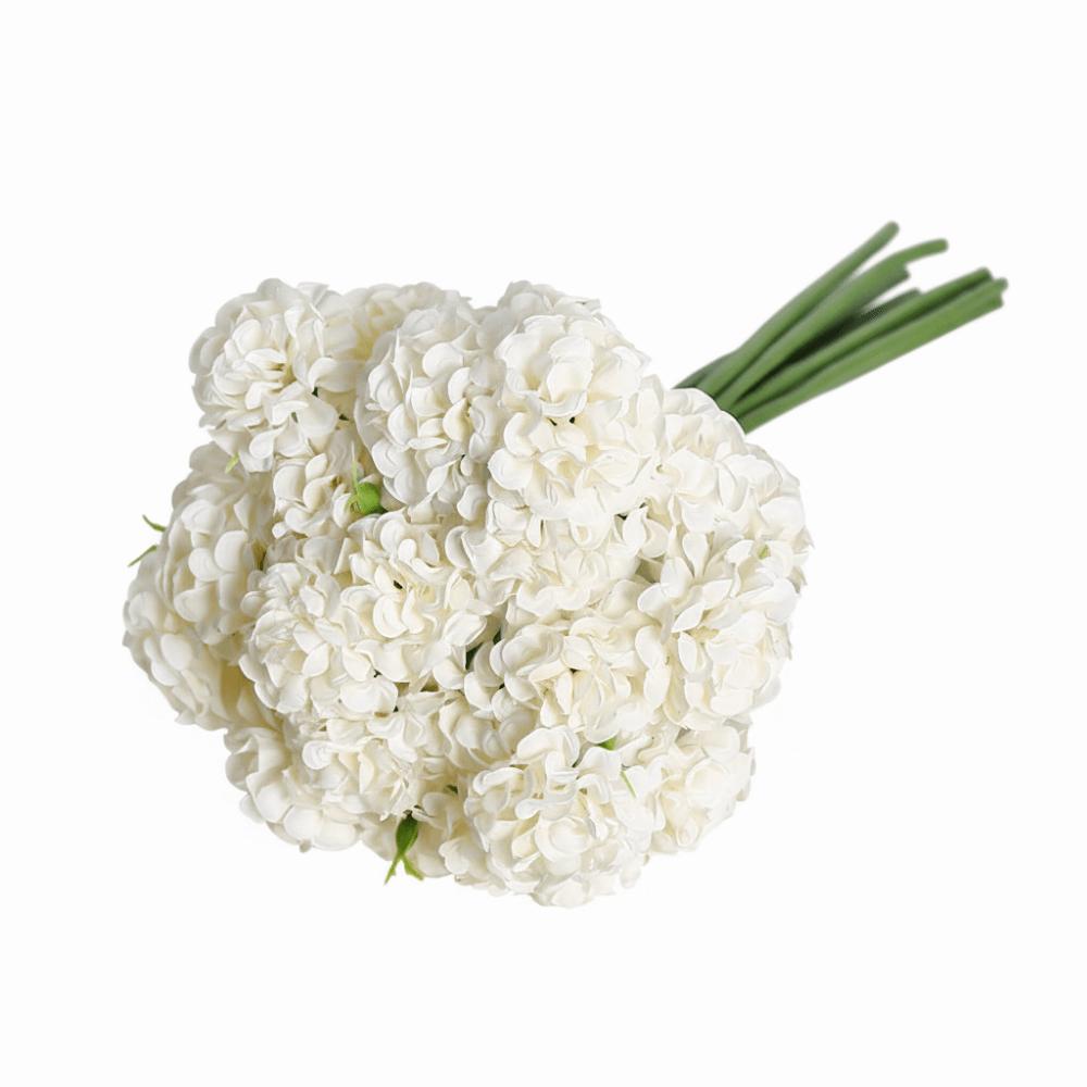 27 Heads Hydrangea Artificial Flowers Silk Petals DIY Accessories Fake Flower Photo Props Multicolor Floral Arrangement Wedding