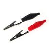 10PCS Insulation Metal Alligator Clip Electric Test 35*45mm 5A Big Red Black Crocodile Clip