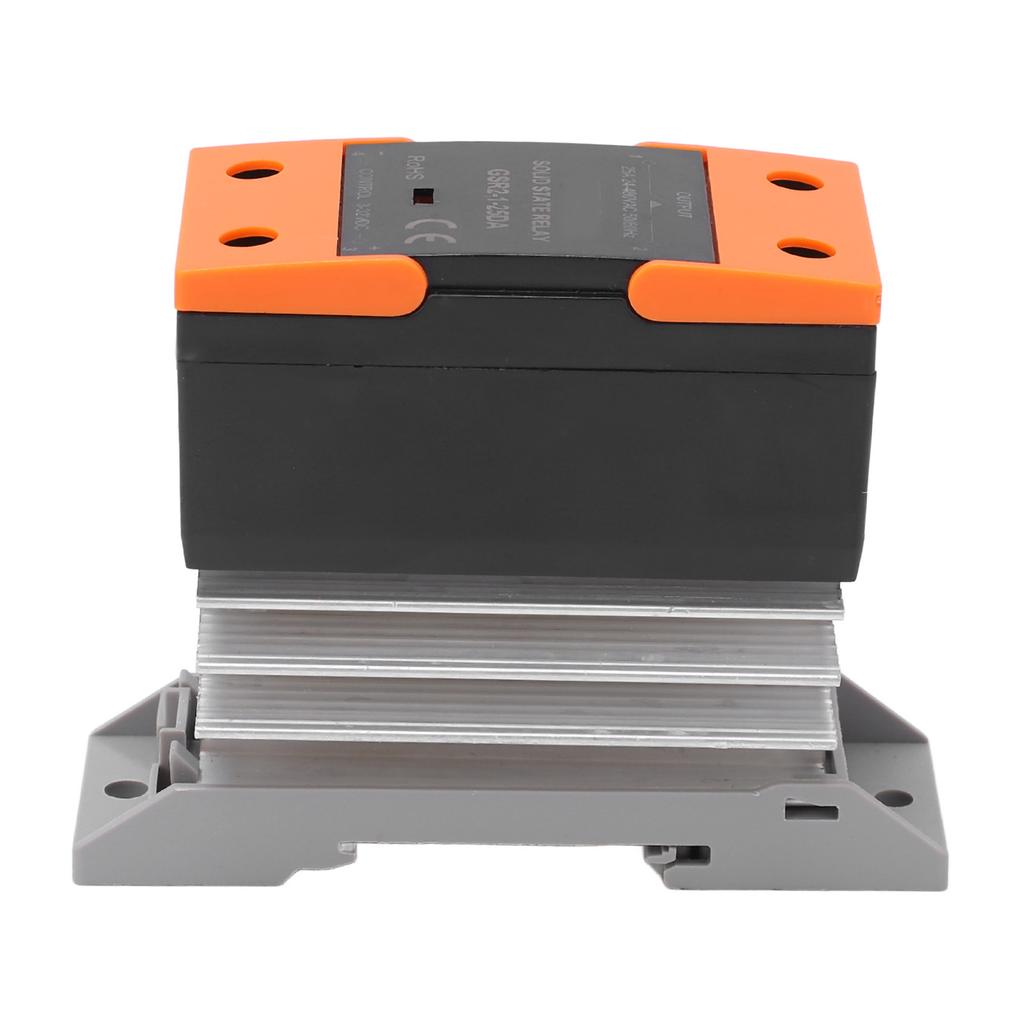 Solid State Relay SSR Input DC 3?32V To Output AC 24?480V with Heat Sink for Home