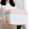 Emergency Medicine Case Plastic Sturdy Multi-Functional Storage Box Random Color Size M Portable First Aid Kit for Home