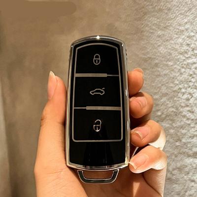 Yeni Moda TPU Araba Anahtarı Durum Kapak Volkswagen VW CC Passat B6 B7 Passat 3C CC Maogotan R36 B5 B7L Koruyucu Oto Aksesuarları