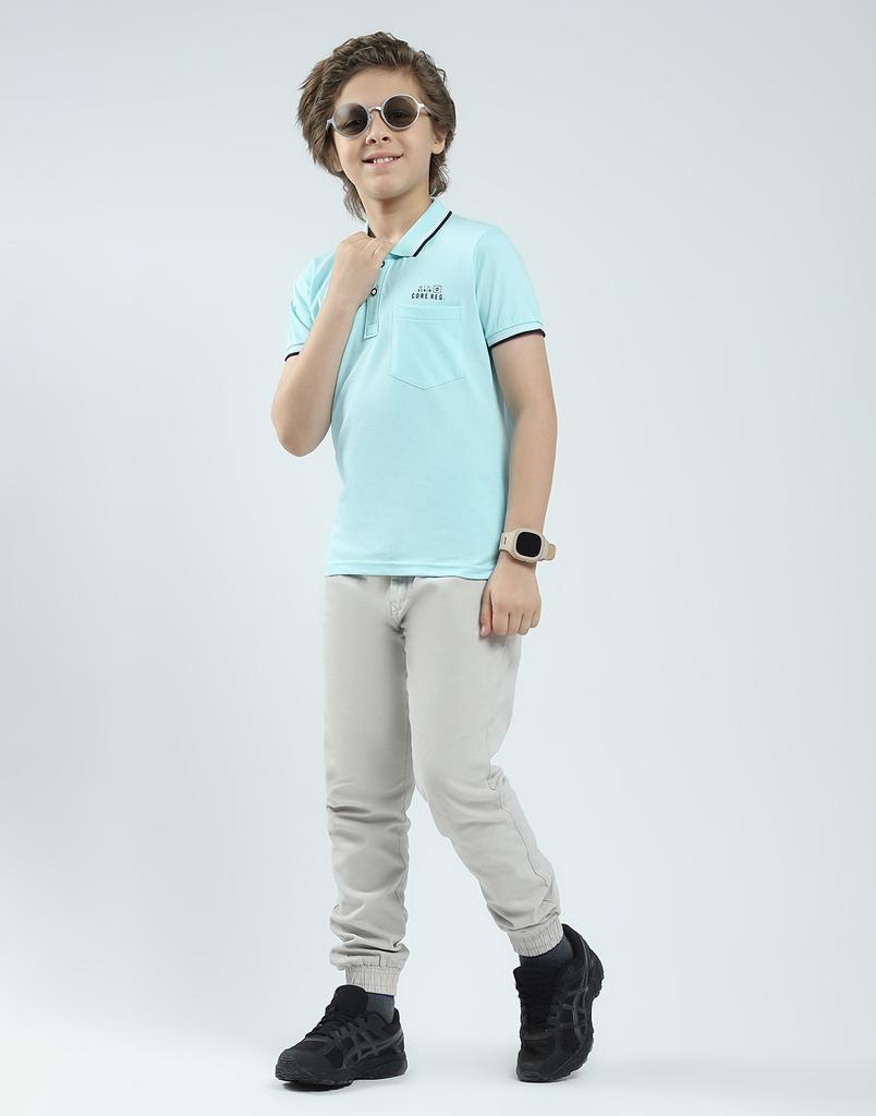 MONTE CARLO Men's Regular Fit Solid Half Sleeve Polo T-Shirt