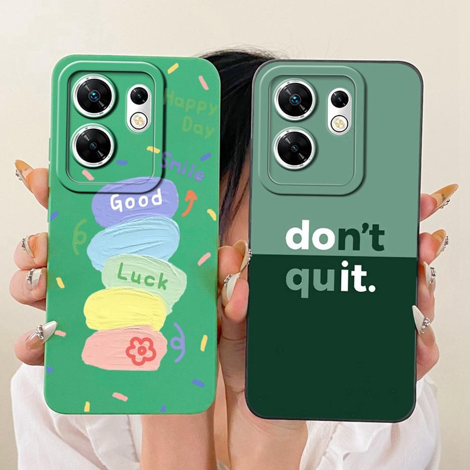 New Fashion Phone Case For Infinix Zero 30 4G 5G Soft Silicone Cases For Infinix Zero30 X6731 X6731B Shockproof Covers Bumpers