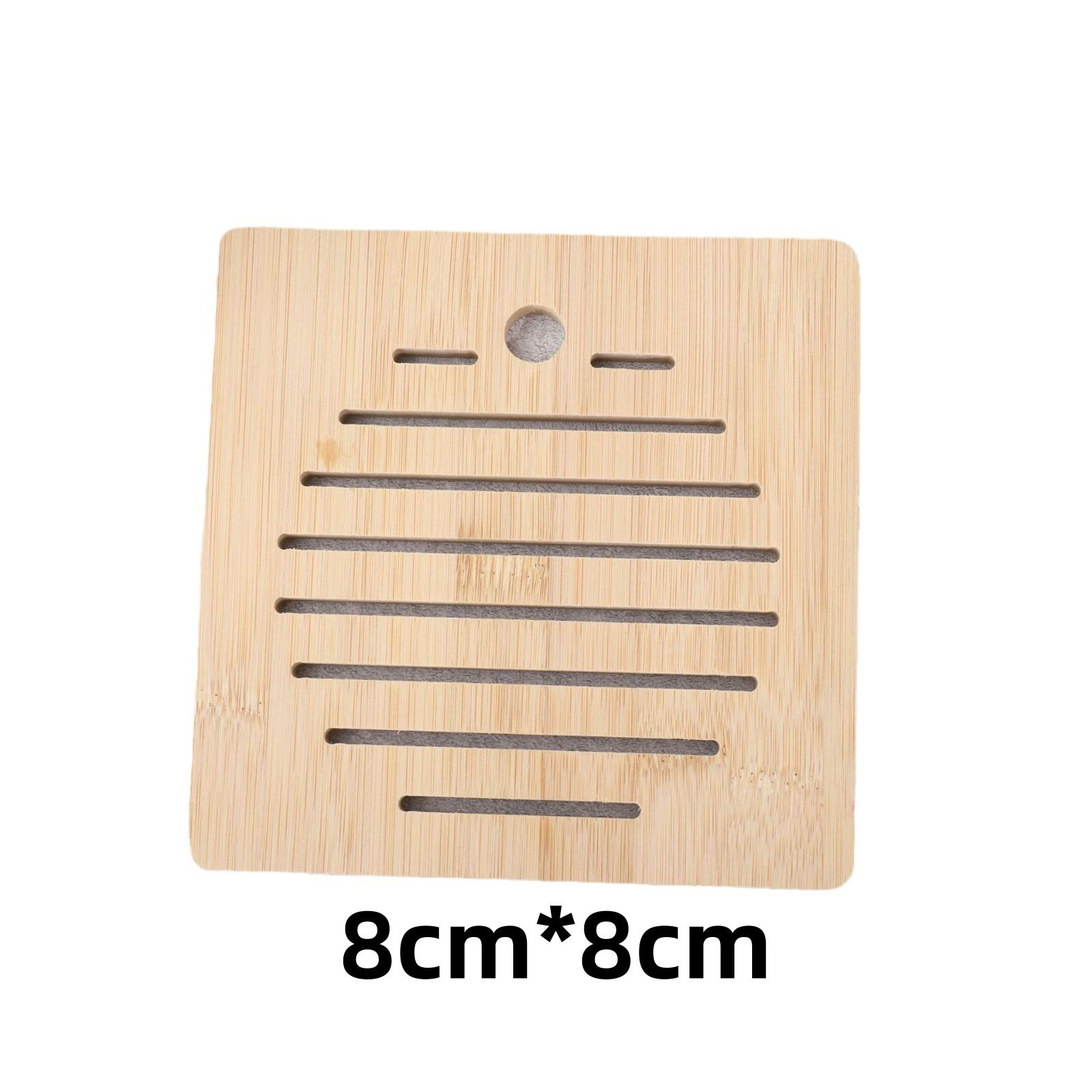 

Подставки из бамбука и дерева Подстаканники Подстаканники для чая Подставки для кофе Теплоизоляция Противоскользящие коврики для защиты от ожогов Аксессуары для дома Кухня