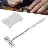 Silvery Steel Hammer All steel DIY Hammer Tool Multi-Functional Stamping Hammer  DIY Projects