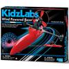Wind Race Car Kids Lab 4M Experiment Craft Wind Elementary and Middle School Independent Home STEM Education Wind-Powered / Kit, Set, Power, Kids,