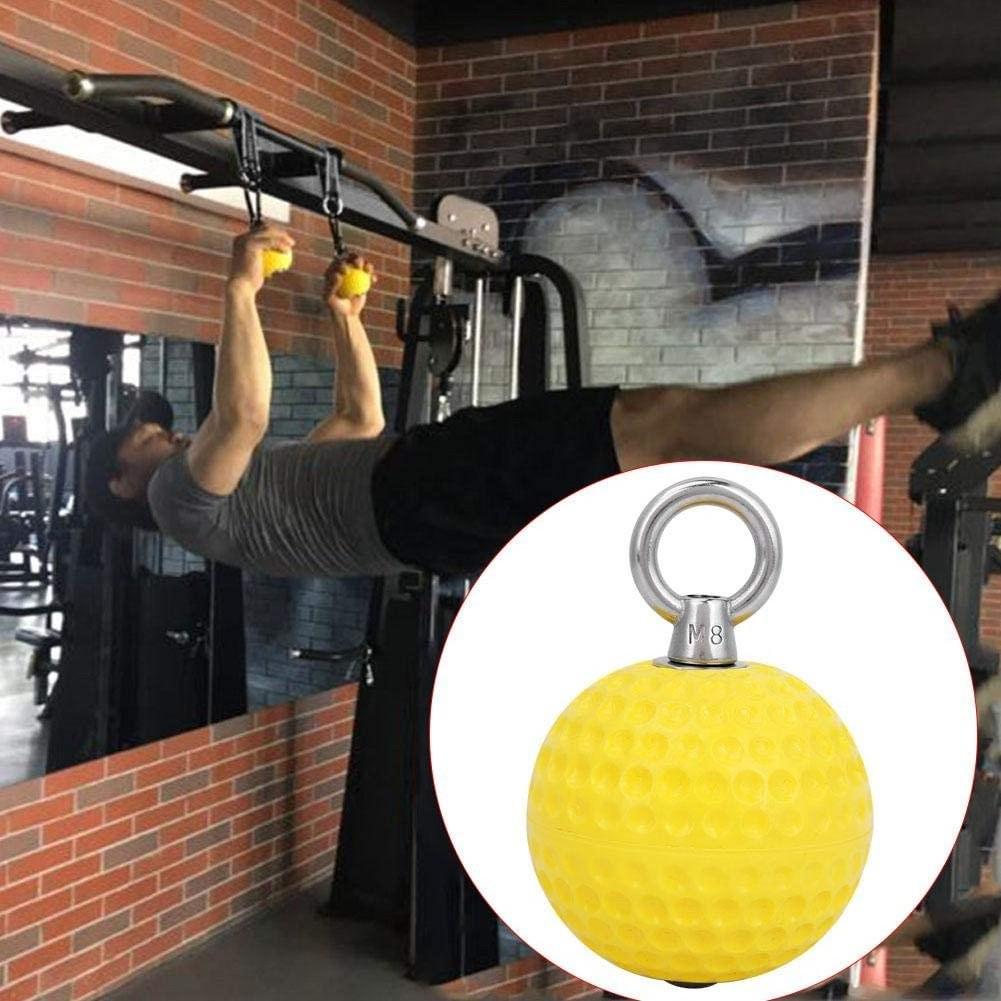 Anti-slip Rock Climbing Pull-up Power Ball Grips - Hand Gripper & Strength Trainer Kettlebell Fitness Exercise Tool