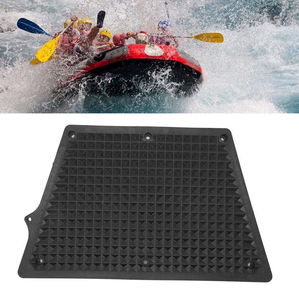 Außenborder-Spiegelplatte Gitterdesign Trapezförmiges PVC Außenborder-Motor-Montagepolster für Schlauchboot Kajak Yacht