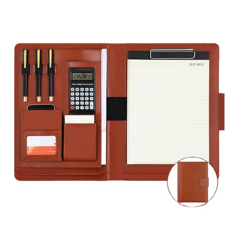 Professional Budget Planner Cover Budget Management Tool A4 Zippered Closure Design Organizers PU Leather Materials