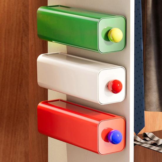 Förvaringslåda för strumpor Stor kapacitet Bred användning Ingen borrning Lätt att installera Dammtät Väggmonterad Organiser Förvaringslåda