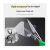 Clear No-Drill Adhesive Hooks: Strong, Traceless, Creative Wall Hooks for Kitchen & Bathroom