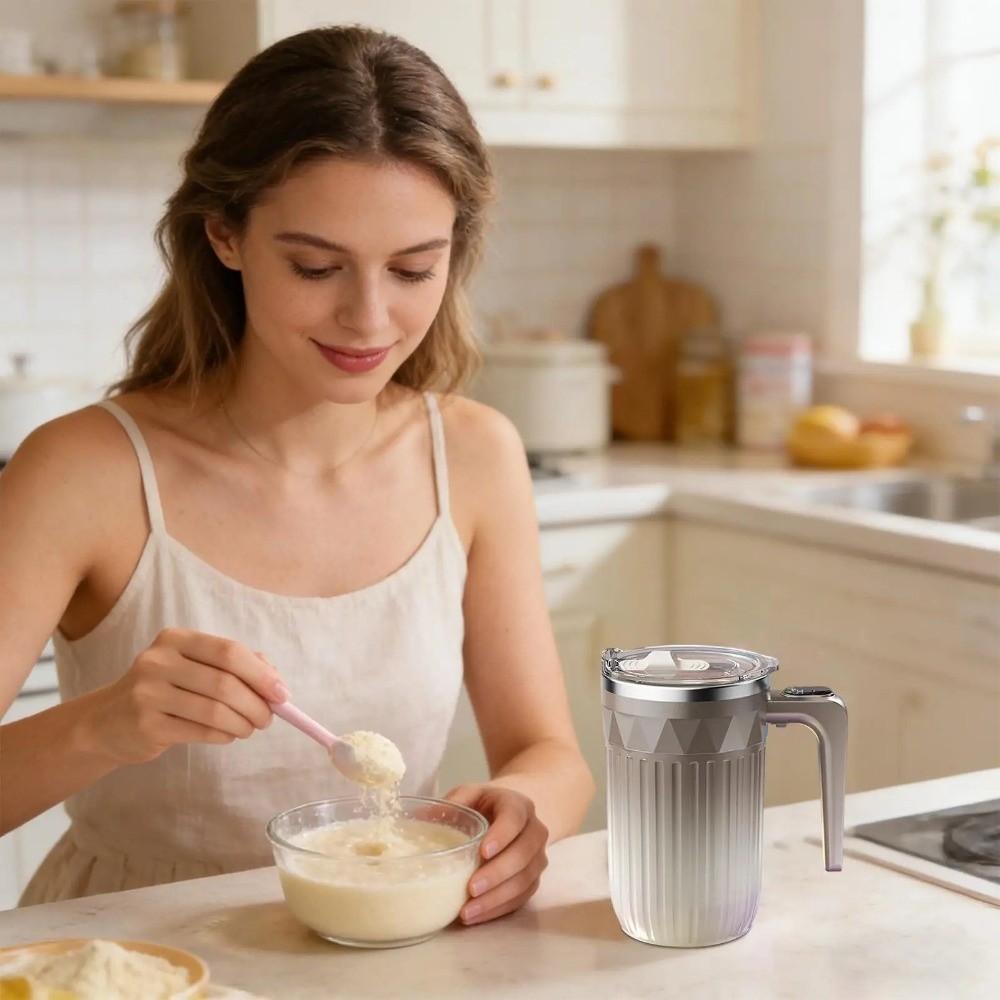 Temperature Display Automatic Self Stirring Coffee Mug Rechargeable Mocha Tea Mug  Coffee Drinking