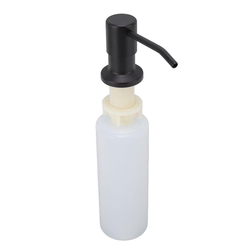 300ml Küchenspüle Seifenspender Edelstahl 360 Grad Drehung Multifunktionaler Seifenspender für
