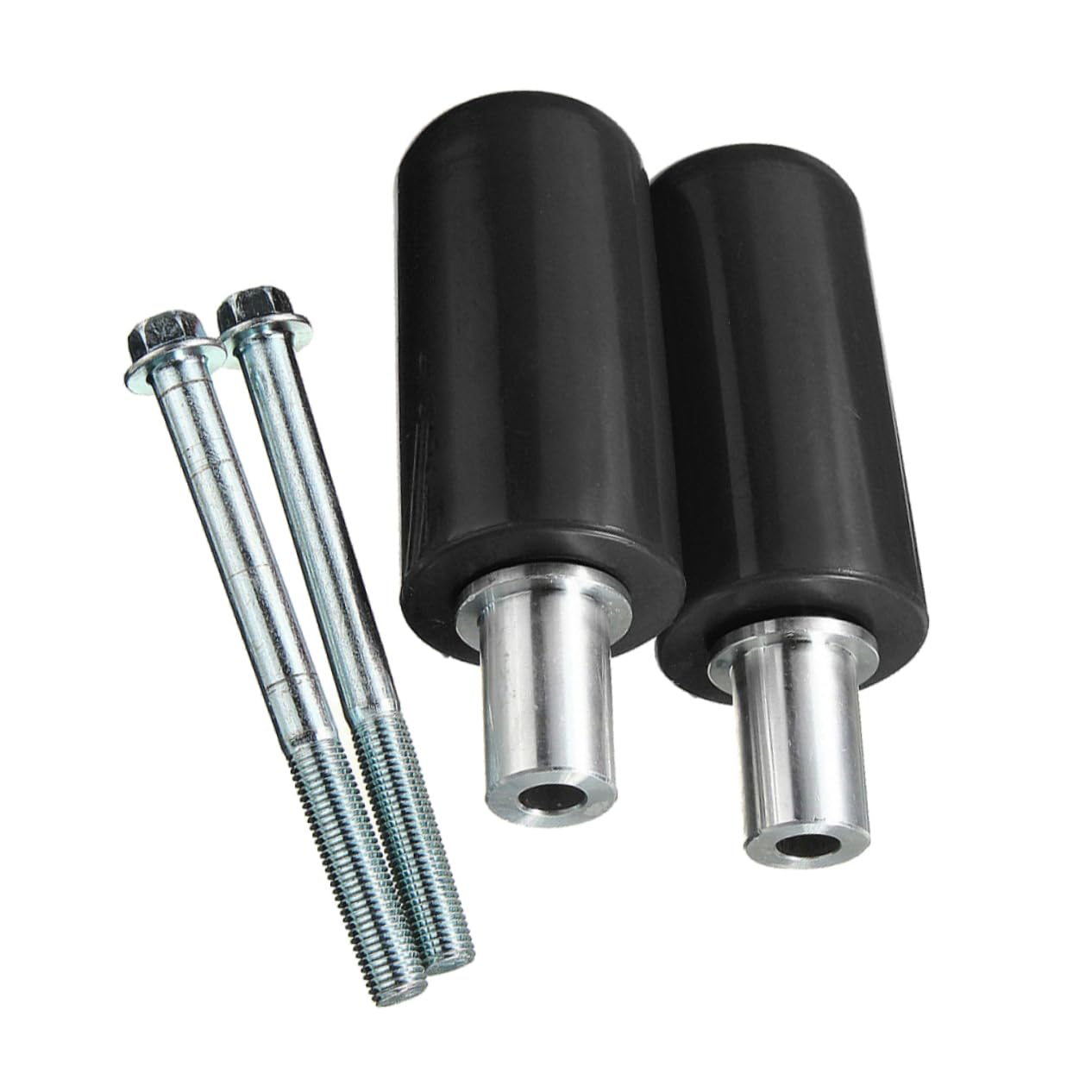 

SWOOMEY 2 Pcs Drop Resistant Rubber Stick Bike Body Frame Sliders Lightweight Easy Installation 12.00X2.00X2.00CM чёрный