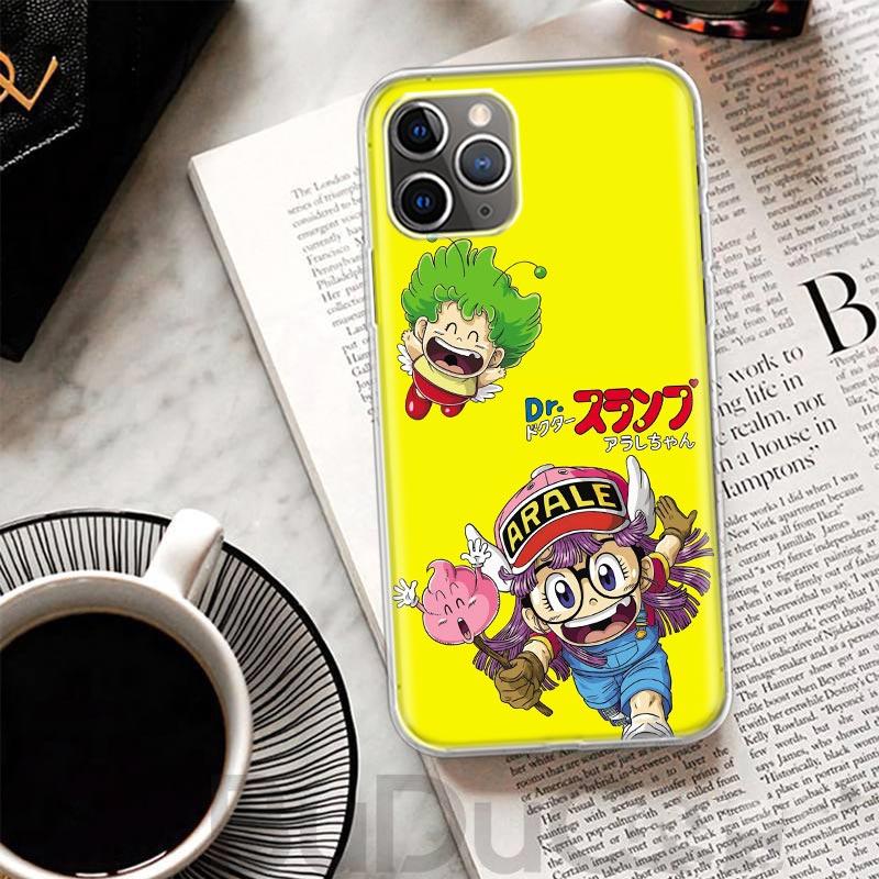 Arale Dr Slump Cover For iPhone 17 Air 16 16E 15 Pro Max 14 Plus 13 Mini Phone Case 12 11 7 8 SE Customized Print Shell 16 15 Pr
