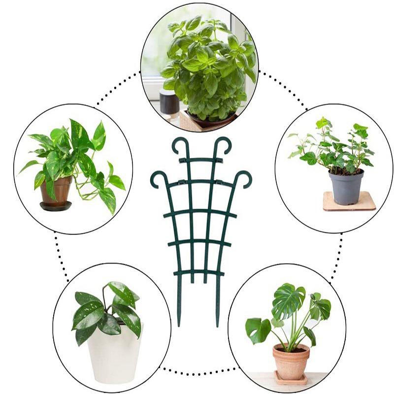 Plastic Plant Support Pile Frame Vines Garden Vines Climbing Stake Stand Flower Potted Rack Fixed Rod Greenhouse Arrangement New
