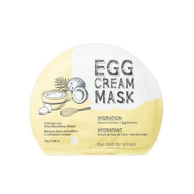 Maschera in crema all'UOVO, confezione da 5