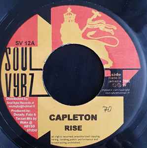 

7inch Record CAPLETON - Rise SV12 Soul Vybz 2006 France Reggae, Ska & Dub Used