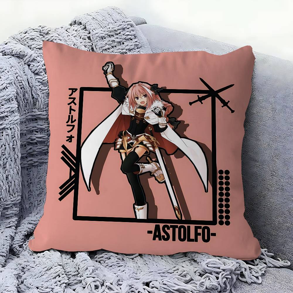 Anime Characters A-Astolfo Cushion Cover Decorative Pillow Sofa Home Decor Case Pillow Cases