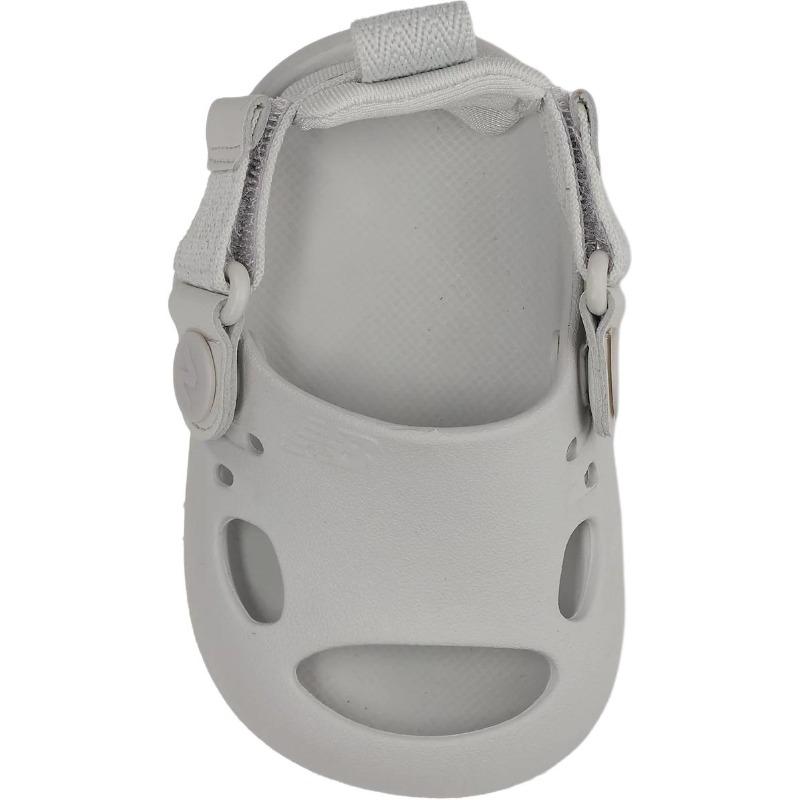 New Balance K8811 Kids Grey Low Top Sandals Stylish Comfortable Wear Resistant SYCLGC1