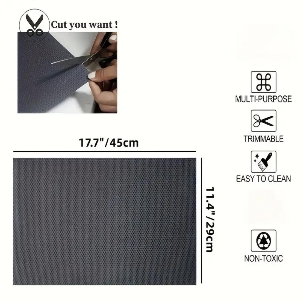 Refrigerator Pad, Waterproof and Washable, Can Be Used As a Refrigerator Pad, Drawer Pad, Drawer Table Pad and Slow-drying Anti-