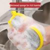Double-Sided Kitchen Sponge & Scouring Pad for Non-Stick Dishes