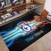 Custom Rug Cardiff City Pattern Print Name Text Soft Non‑Slip Floor Carpet for Home Indoor Decoration