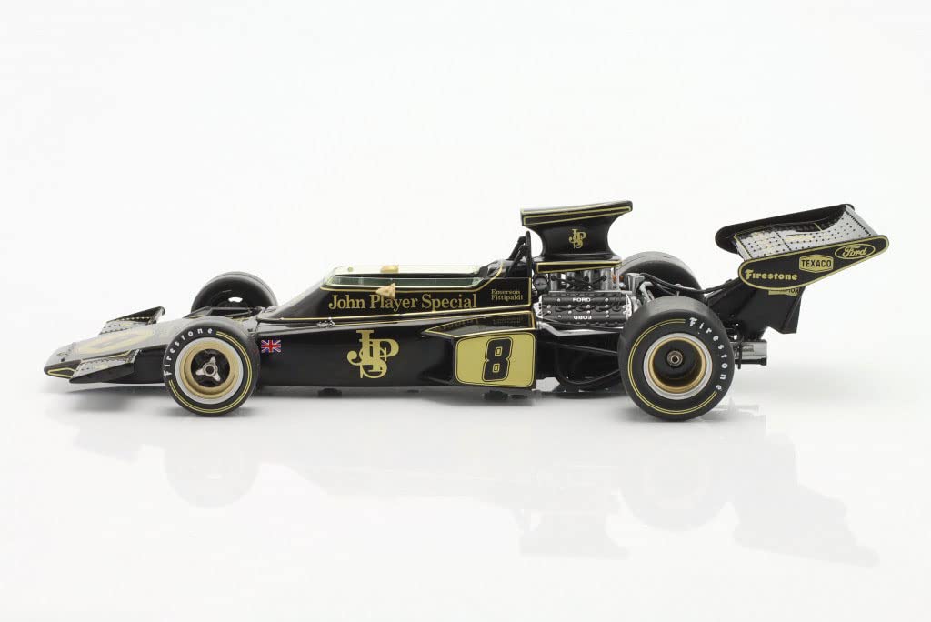 IXO 1/24 Scale Lotus F1 72D #8 Fittipaldi 1972 British Grand Prix IXO Lotus 72D E.Fittipaldi 24F003 [Parallel Import]