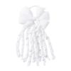 BABY BOWS Girls Hair Ties Grosgrain Ribbon Curly Korker Hair Bows Elastic Rubber Bands Ponytail Holders for Children's Headwear