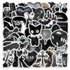 50 Dark Gothic Trendy Graffiti Stickers for Notebooks, Water Bottles, & Computers