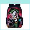 Joker Small Backpack For Men Women Casual Nylon School Bag With Adjustable Straps