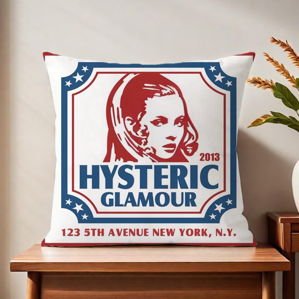 Hhysteric band Glamour cushion cover For Pillow Printing Sofa Decoration Home Car Room Coffee Shop Office Nordic Simplicity