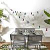Garden Garland 20 Led Color Bulbs, Mains Powered