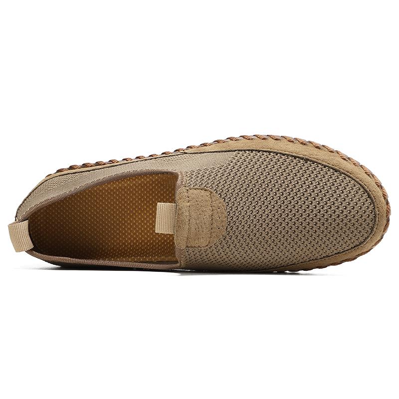 Summer Men's Shoes Casual Canvas Classic Comfortable Large Size Shoes New Breathable Ultralight Male Casual Shoes Men's Sneakers