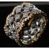 Seiko Group Inlaid Zircon Rings Fashionable Star Rings Hand Decorations