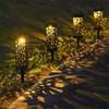 6 Pieces of Solar Outdoor Lights, Solar Decorative Path Lights, Garden Lawn Lights, Solar LED Landscape Garden Lighting, New Year Decoration