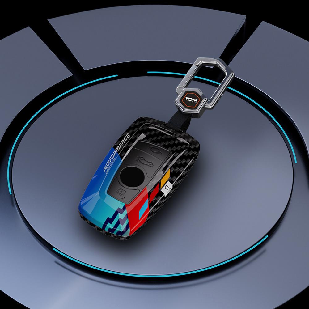 Abs Carbon Car Remote Key Case Cover Shell For Bmw 1 3 5 7 Series X1 X3 X4 X5 F10 F15 F16 F20 F30 F18 F25 M3 M4 E34 Accessories