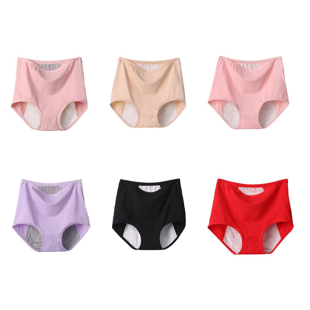 Women Panties With High Elasticity For Comfort All Day Long High Waist Menstrual Panties Underwear