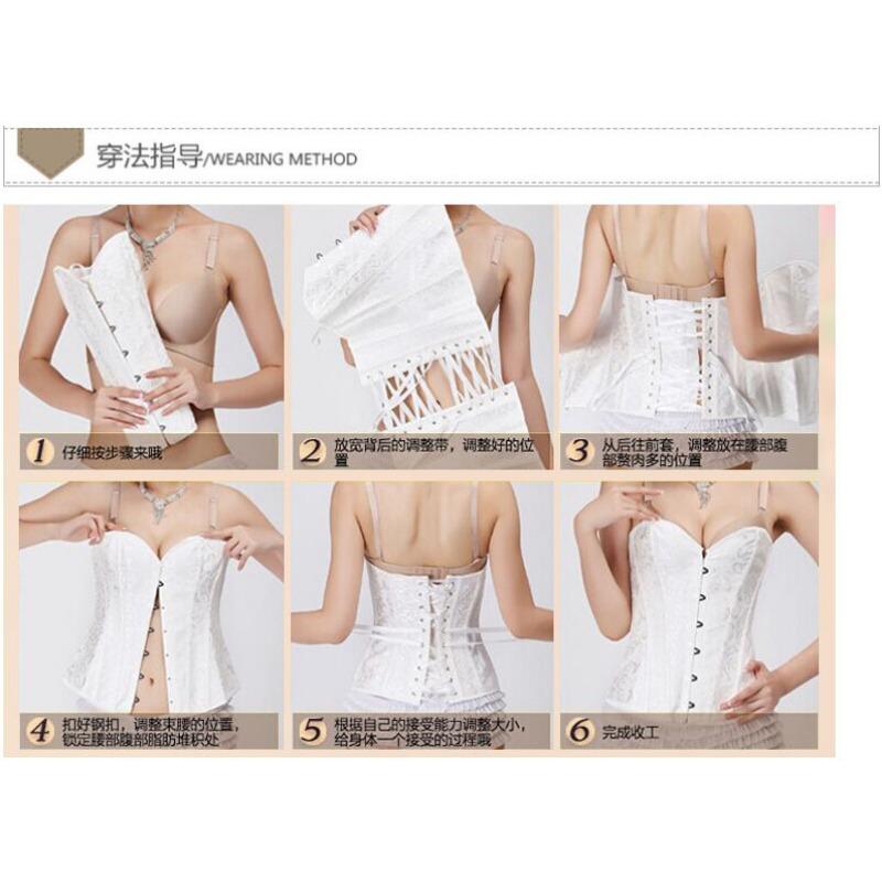 Plus Size Royal Sequined Boned Strapless Corset Shapewear Bustier Top