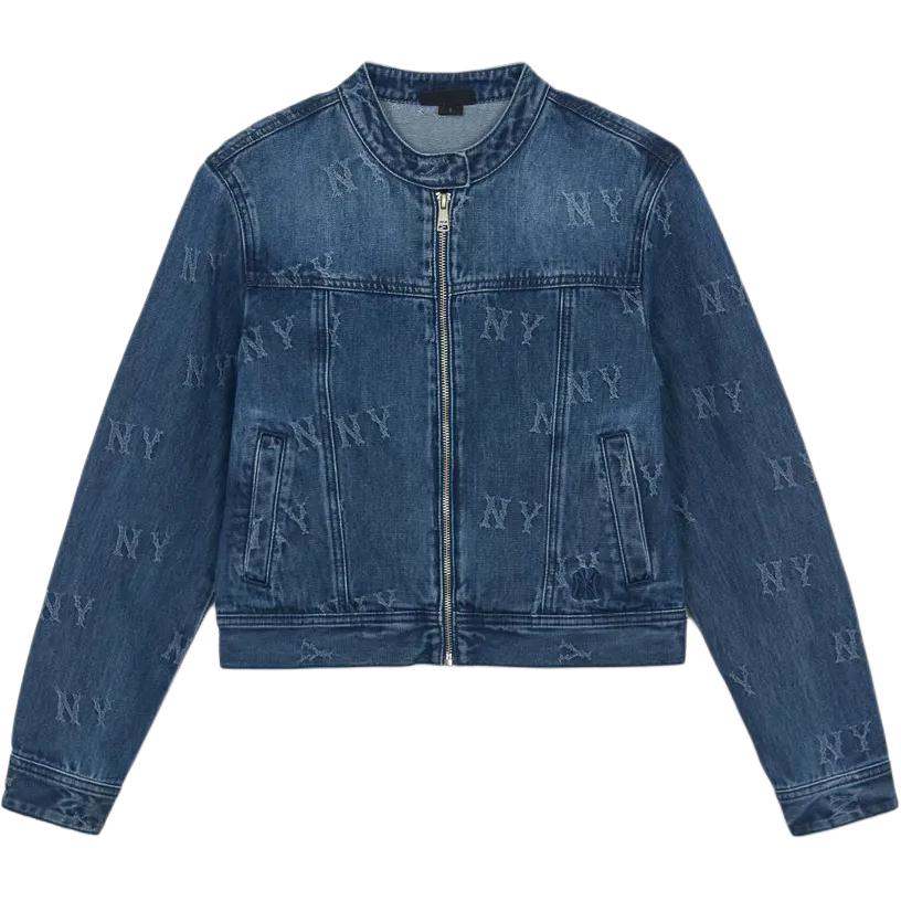 

New MLB Jackets Women s Blue 3FDKM0354-50INS M