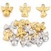 5pcs Stainless Steel Little Angel Charms Gold Steel Color Charms Pendant For Jewelry Making DIY Necklace Pendants Accessories