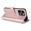 For Oppo Reno14 5G (Global) Case with Shoulder/Wrist Strap Leather Phone Cover Stand Wallet