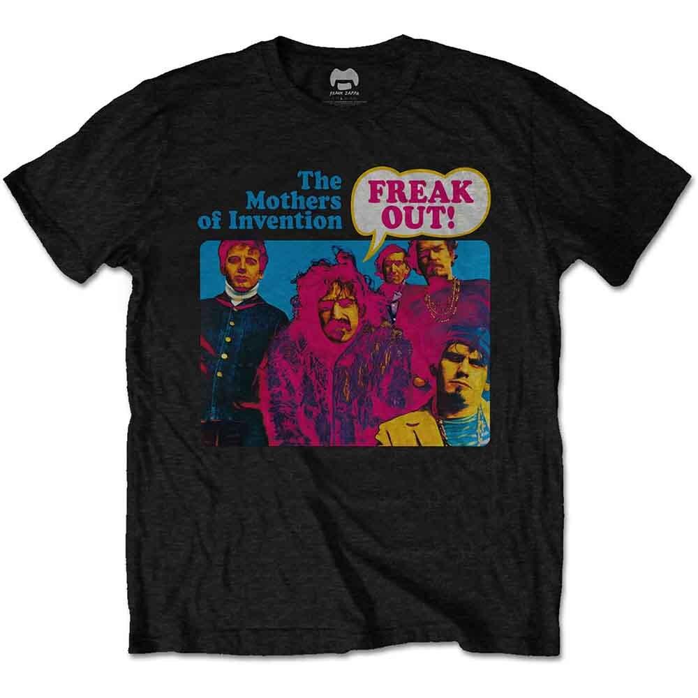 T-Shirt # S Unisex Black # Freak Out! 4XL