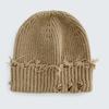 Ladies' Adult Knitted Hat, Woolen Hat, Perforated Hat, Versatile And Eye-catching, Small Face