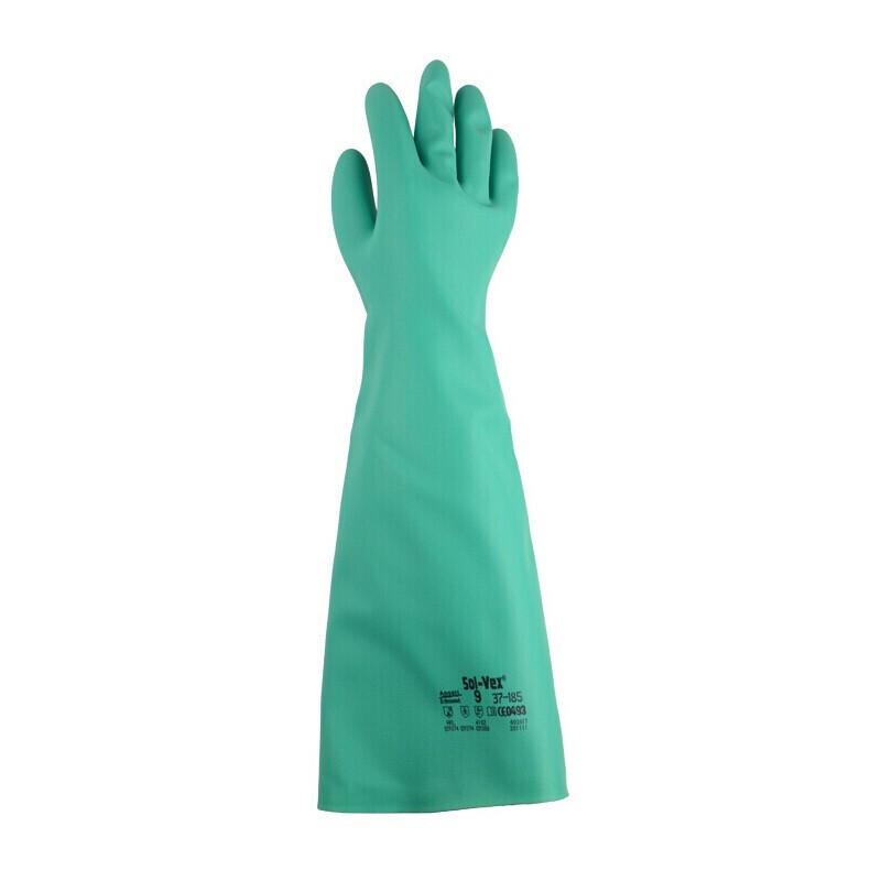 Ansell 37-185 Nitril Chemikalienbeständige Handschuhe